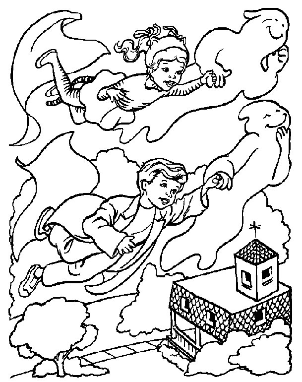 planse desene de colorat halloween